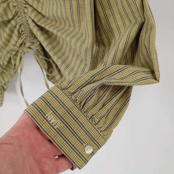 Levi's Ruched Balloon Sleeve Top - Picture 2 of 6